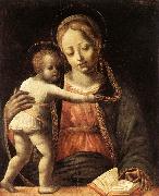 BUTINONE, Bernardino Jacopi Madonna and Child fdg oil painting artist